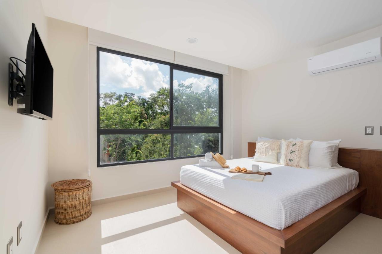 Queen Bed Suite, Infinity Pool & Fast Wifi, Nespresso & Netflix Тулум Экстерьер фото